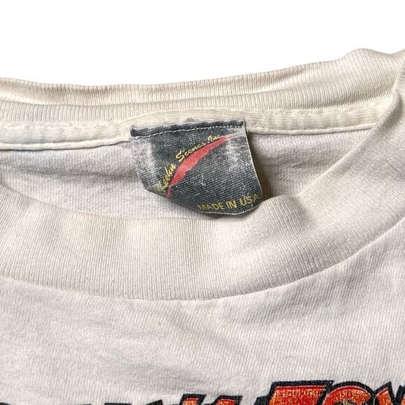 Vintage 90s Disneyland Indiana Jones The Temple of The Forbidden Eye T Shirt L X - Picture 3 of 5